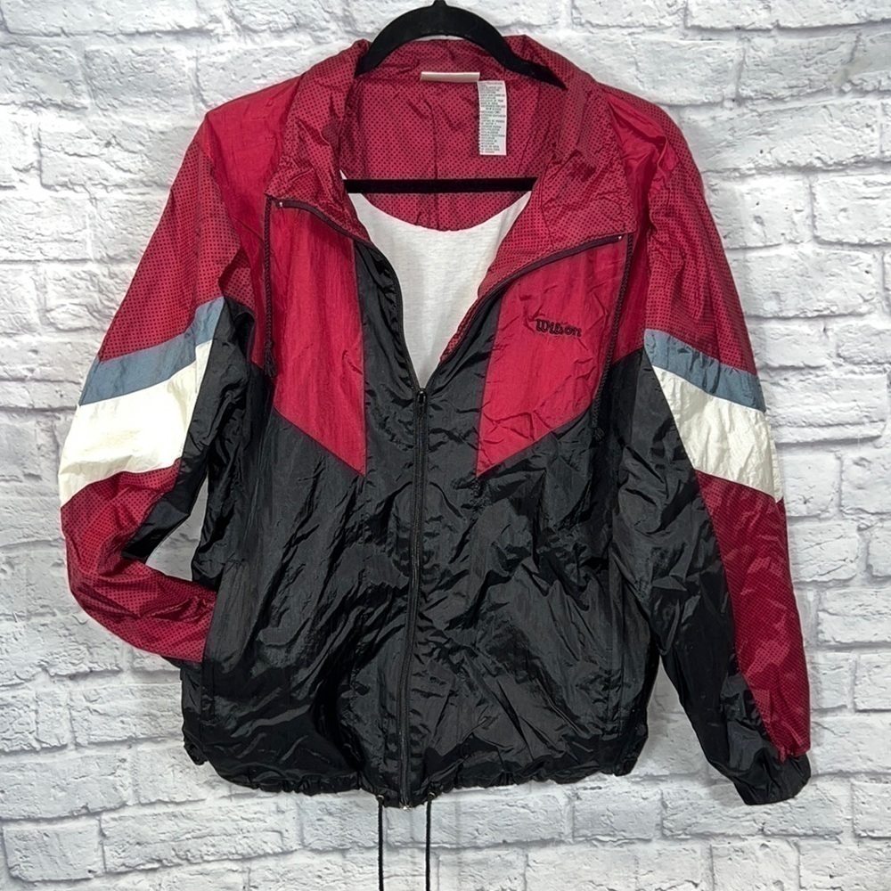 Vintage Advantage by Wilson zip up jacket | size medium